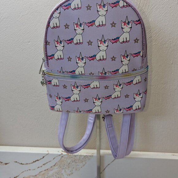 Purple unicorn backpack. Adorable and clean. EUC! - Picture 6 of 6